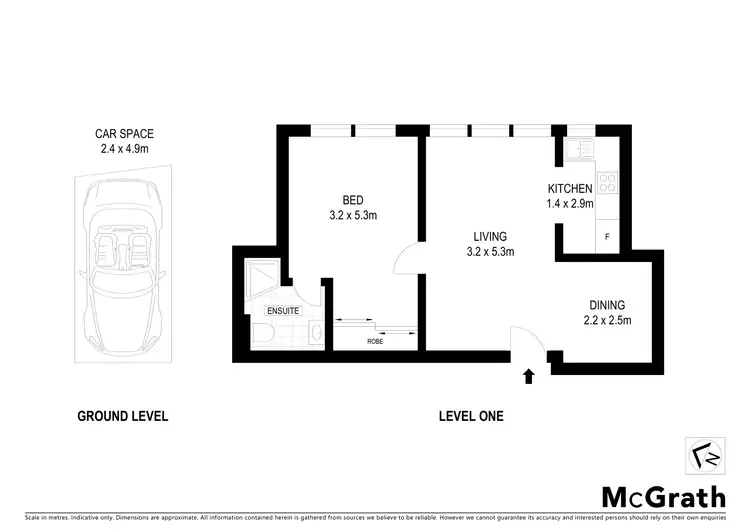 Floorplan of Homely apartment listing, 21/77 Broome Street, Maroubra NSW 2035