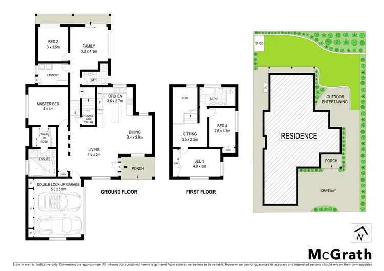 Floorplan of Homely house listing, 32A Hillcrest Avenue, Epping NSW 2121