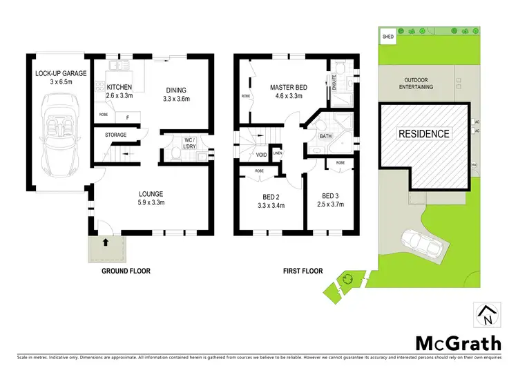 Floorplan of Homely house listing, 19 Myrtle Street, Prestons NSW 2170