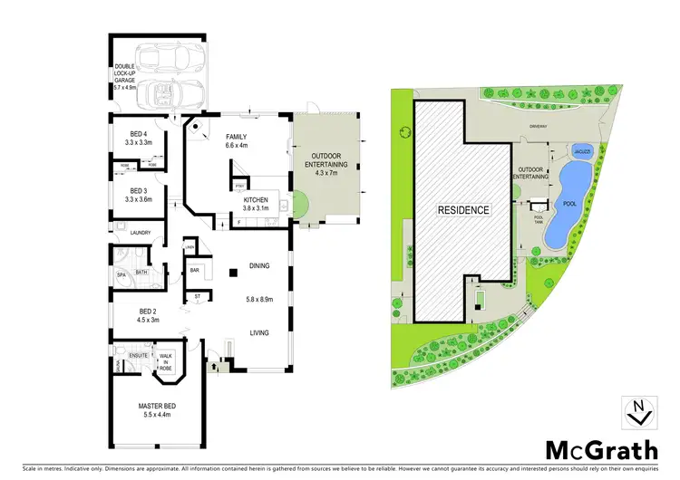 Floorplan of Homely house listing, 4 Merredin Close, Yarrawarrah NSW 2233