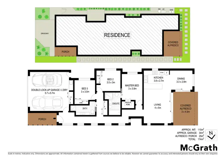 Floorplan of Homely house listing, 1 Petrus Place, Sippy Downs QLD 4556