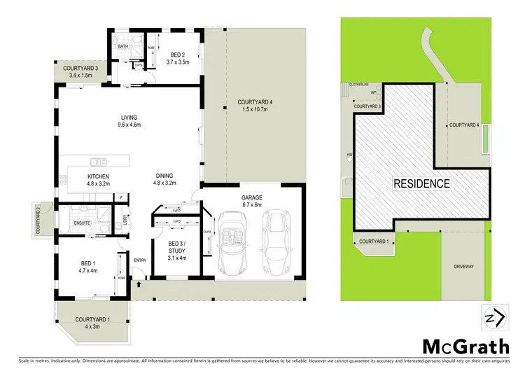Floorplan of Homely house listing, 13 Garling Street, Lyneham ACT 2602