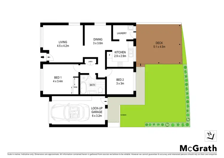 Floorplan of Homely villa listing, 13/144 Heathcote Road, Hammondville NSW 2170