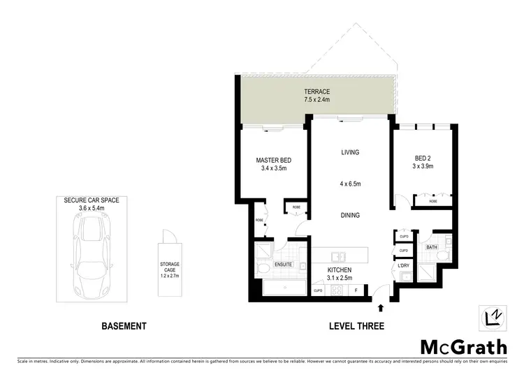 Floorplan of Homely apartment listing, 2305/7 Scotsman Street, Forest Lodge NSW 2037