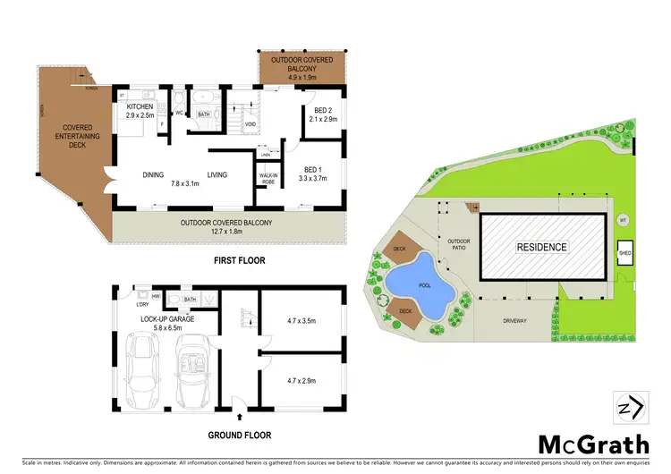 Floorplan of Homely house listing, 1 Java Close, Jamboree Heights QLD 4074