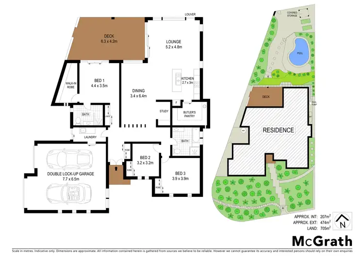 Floorplan of Homely house listing, 3 Paperbark Street, Sapphire Beach NSW 2450
