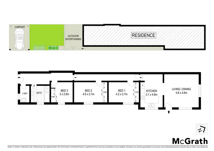 Floorplan of Homely house listing, 25 Kings Road, Brighton-le-sands NSW 2216
