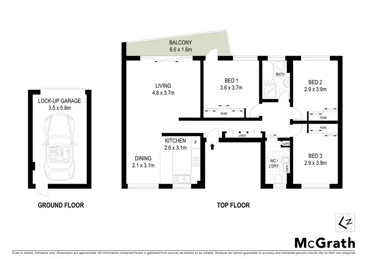 Floorplan of Homely apartment listing, 12/141 Coogee Bay Road, Coogee NSW 2034