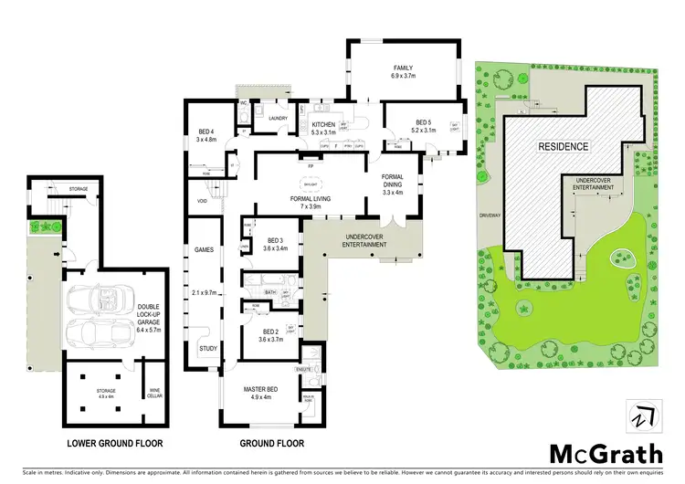 Floorplan of Homely house listing, 1 Taunton Street, Pymble NSW 2073