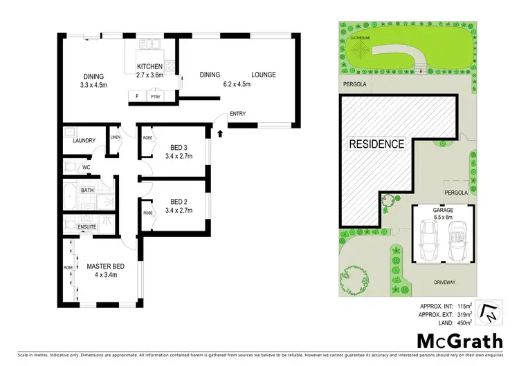 Floorplan of Homely townhouse listing, 23 Ringrose Crescent, Isaacs ACT 2607