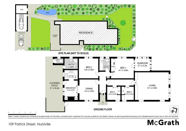Floorplan of Homely house listing, 109 Patrick Street, Hurstville NSW 2220