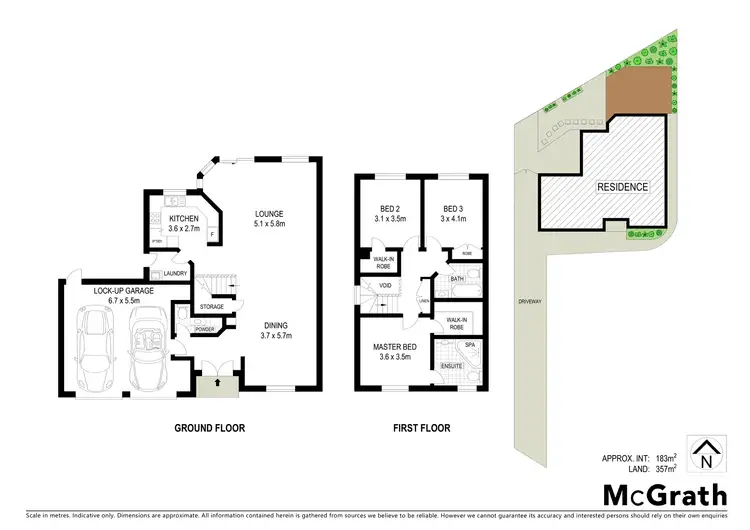 Floorplan of Homely house listing, 20A Bayside Court, Jerrabomberra NSW 2619