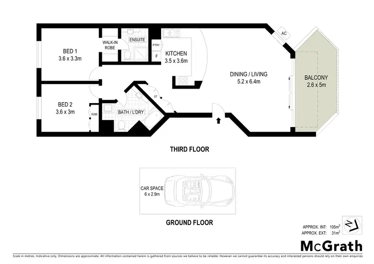 Floorplan of Homely apartment listing, 21/225 Gympie Terrace, Noosaville QLD 4566