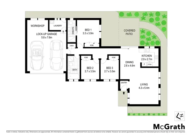 Floorplan of Homely villa listing, 3/30 Flounder Road, Ettalong Beach NSW 2257