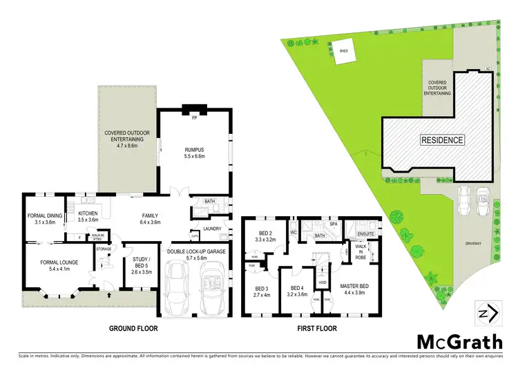 Floorplan of Homely house listing, 6 Kosciusko Place, Bow Bowing NSW 2566