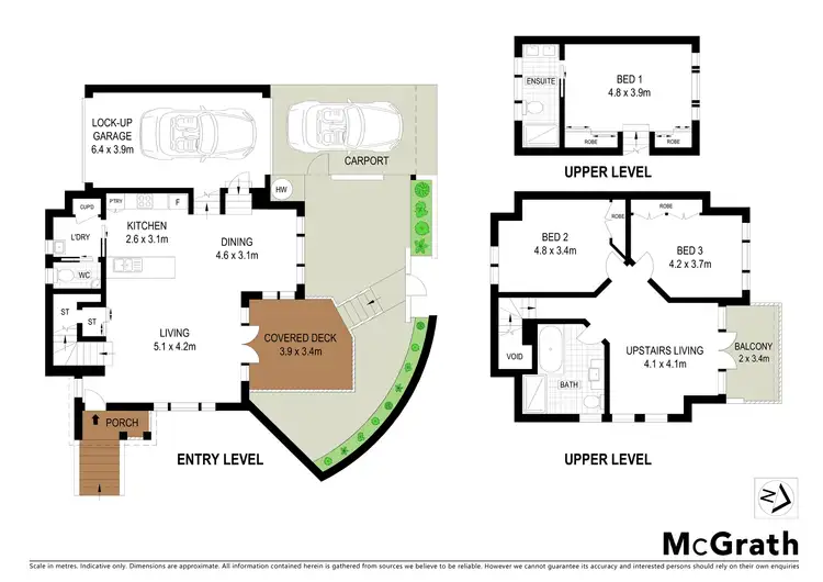 Floorplan of Homely townhouse listing, 2/82 Hutton Road, The Entrance North NSW 2261