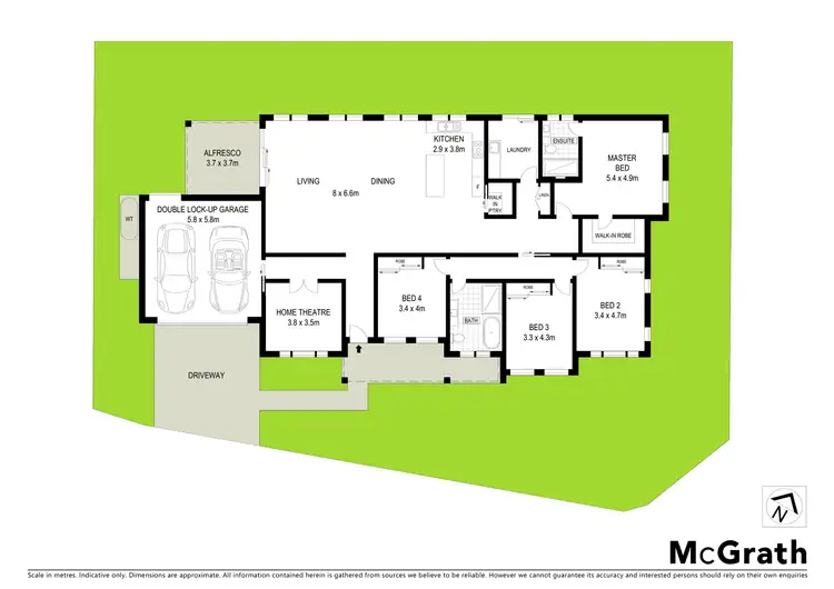 Floorplan of Homely house listing, 15 Yallambi Street, Picton NSW 2571