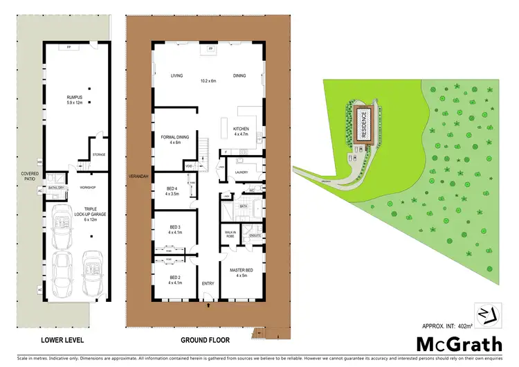 Floorplan of Homely house listing, 34 Old Farm Place, Ourimbah NSW 2258
