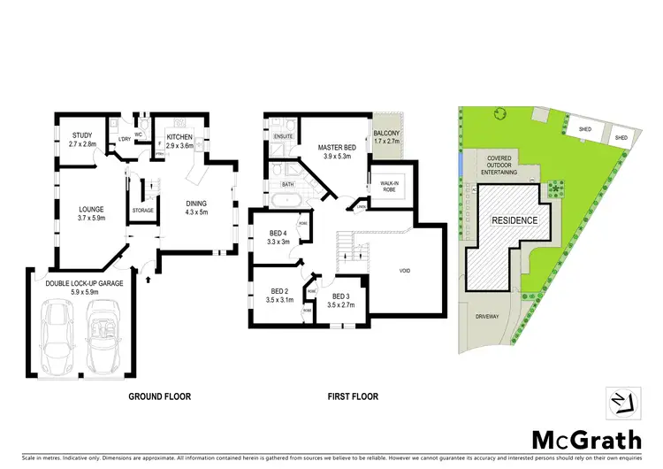 Floorplan of Homely house listing, 7 Norn Close, Greenfield Park NSW 2176