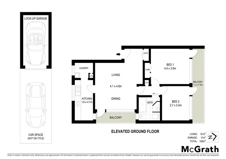 Floorplan of Homely apartment listing, 2/22 Eastern Road, Turramurra NSW 2074