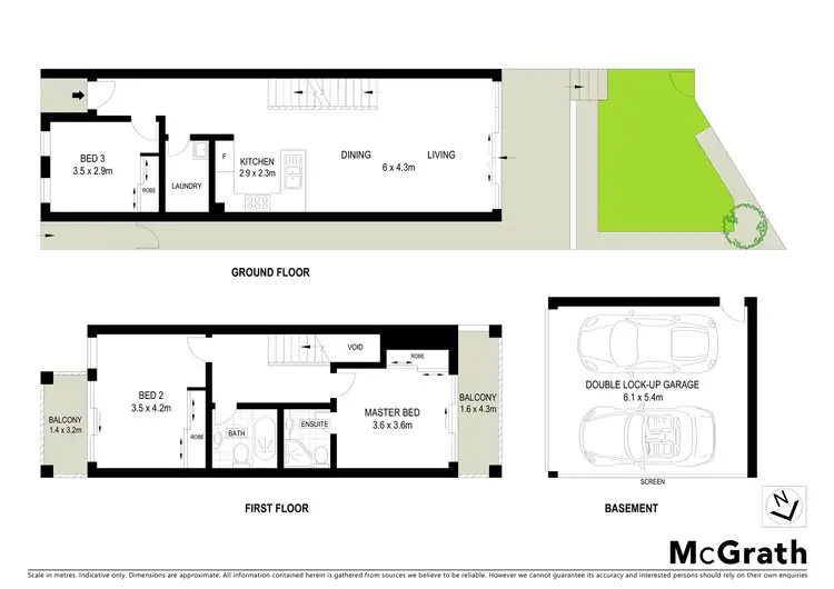 Floorplan of Homely townhouse listing, 15/54 Osprey Drive, Illawong NSW 2234