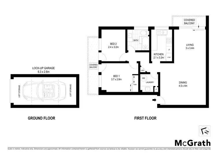 Floorplan of Homely apartment listing, 3/41 Campbell Parade, Manly Vale NSW 2093