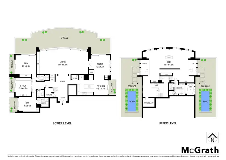 Floorplan of Homely apartment listing, 3501/70 Market Street, Sydney NSW 2000