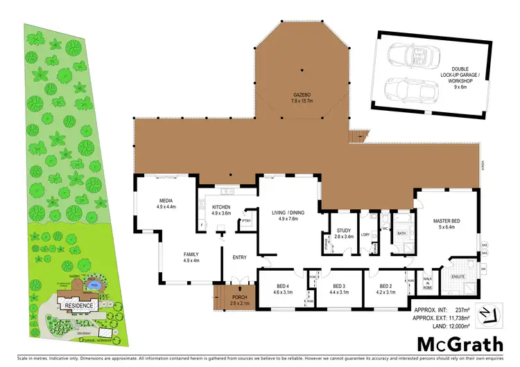 Floorplan of Homely house listing, 20 Smiths Road, Tinbeerwah QLD 4563