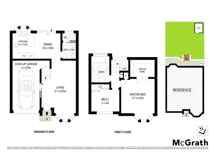 Floorplan of Homely townhouse listing, 17/1 Birubi Avenue, Gymea NSW 2227