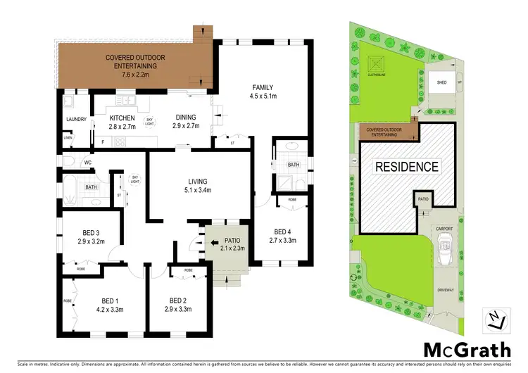 Floorplan of Homely house listing, 32 Leabons Lane, Seven Hills NSW 2147