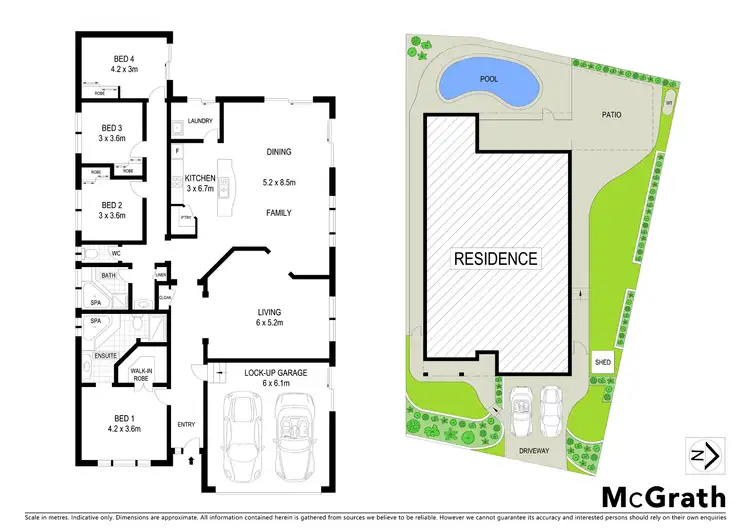 Floorplan of Homely house listing, 27 Foxtail Crescent, Woongarrah NSW 2259