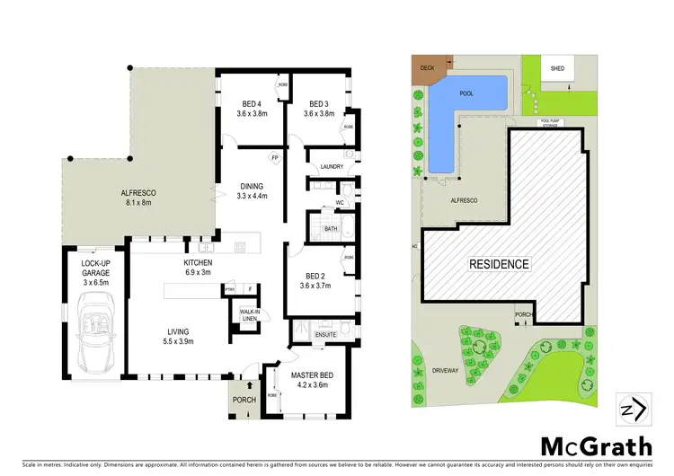 Floorplan of Homely house listing, 5 Reynella Close, Edensor Park NSW 2176