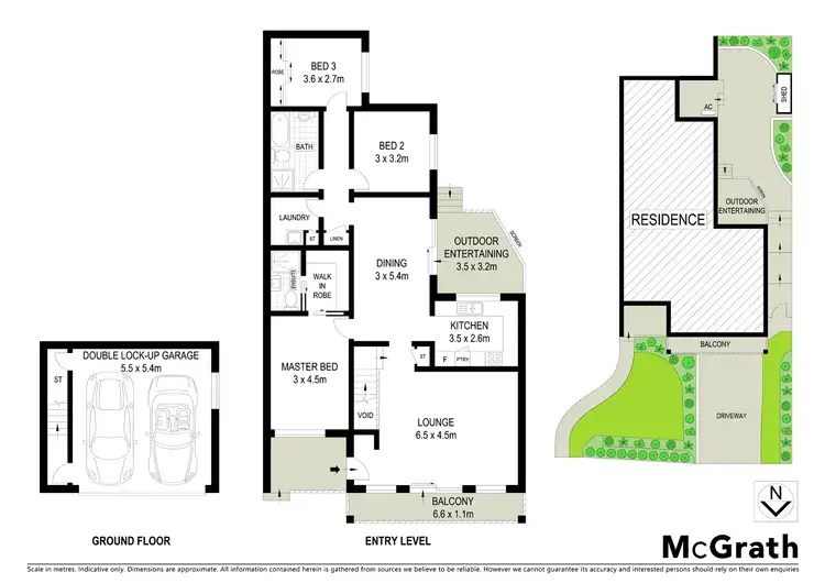 Floorplan of Homely villa listing, 1/66 Old Taren Point Road, Taren Point NSW 2229