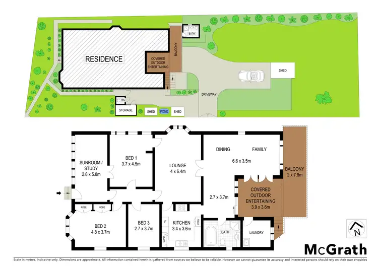 Floorplan of Homely house listing, 5 Oaklands Road, Hazelbrook NSW 2779