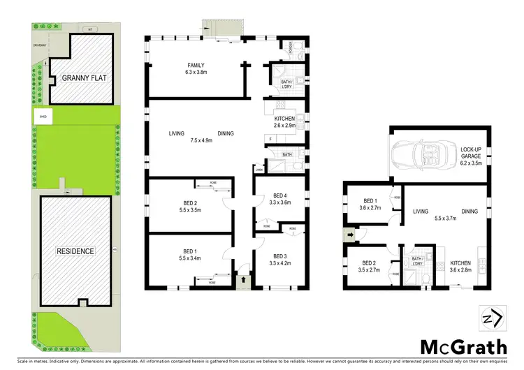 Floorplan of Homely house listing, 44 Clarke Street, Bass Hill NSW 2197