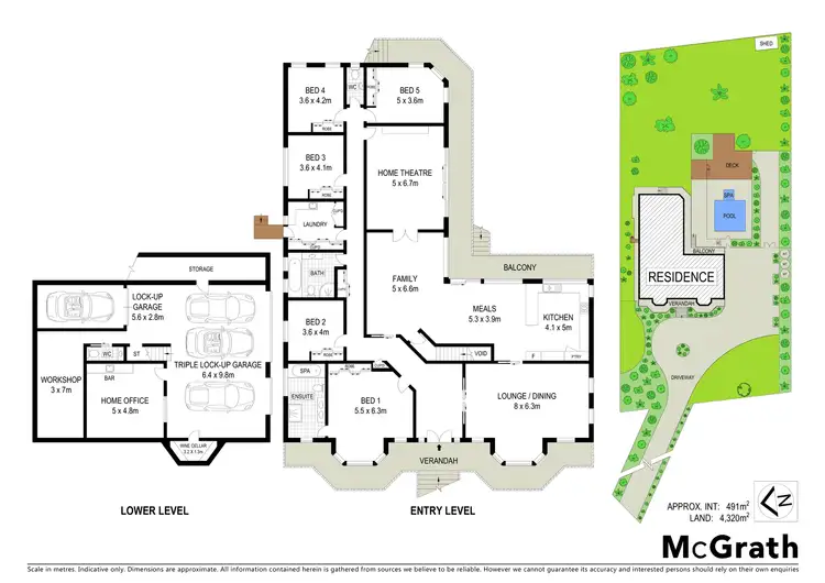 Floorplan of Homely house listing, 6A Sky View, Wonga Park VIC 3115