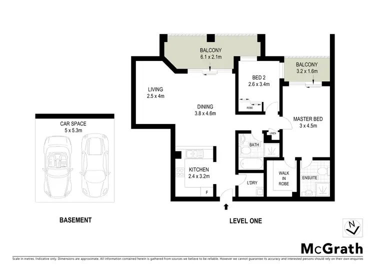 Floorplan of Homely apartment listing, 21/52 President Avenue, Caringbah NSW 2229