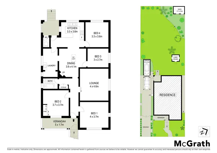 Floorplan of Homely house listing, 24 Tillock Street, Haberfield NSW 2045