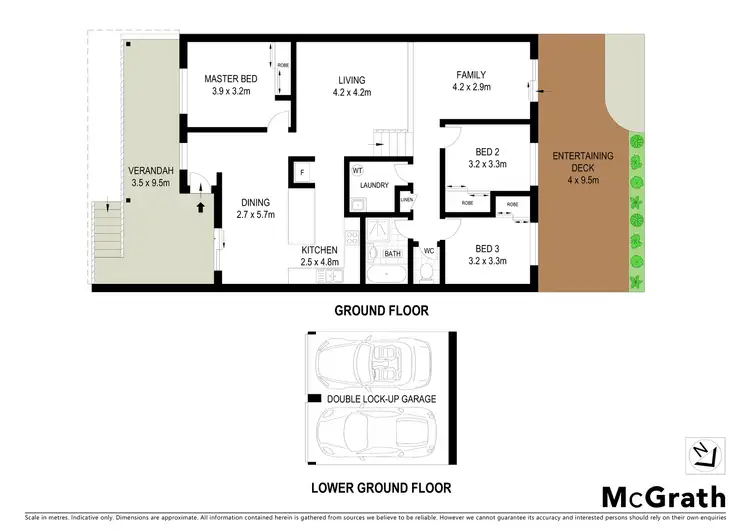 Floorplan of Homely townhouse listing, 8/38 Forrest Road, Ryde NSW 2112