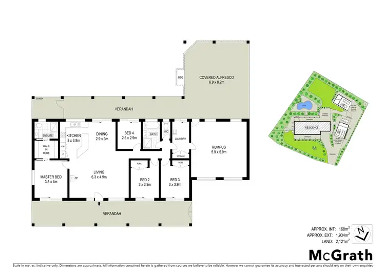 Floorplan of Homely house listing, 66 Blueberry Drive, Cooroy QLD 4563