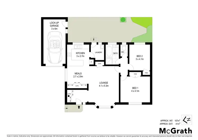 Floorplan of Homely unit listing, 4/15 McComb Street, Lilydale VIC 3140
