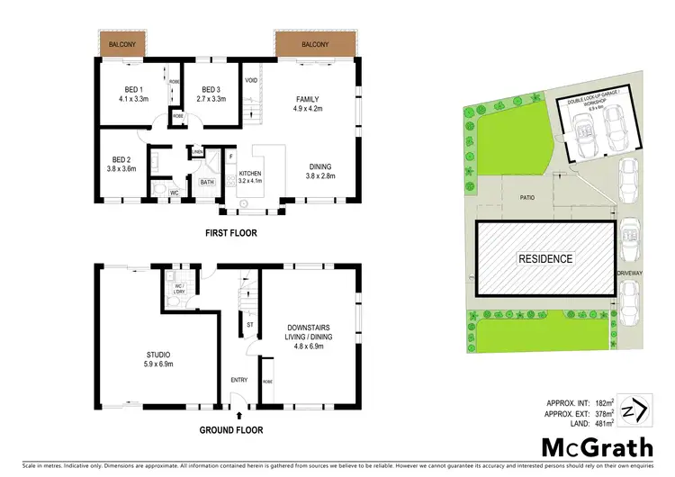 Floorplan of Homely house listing, 25 Sirius Avenue, Bateau Bay NSW 2261