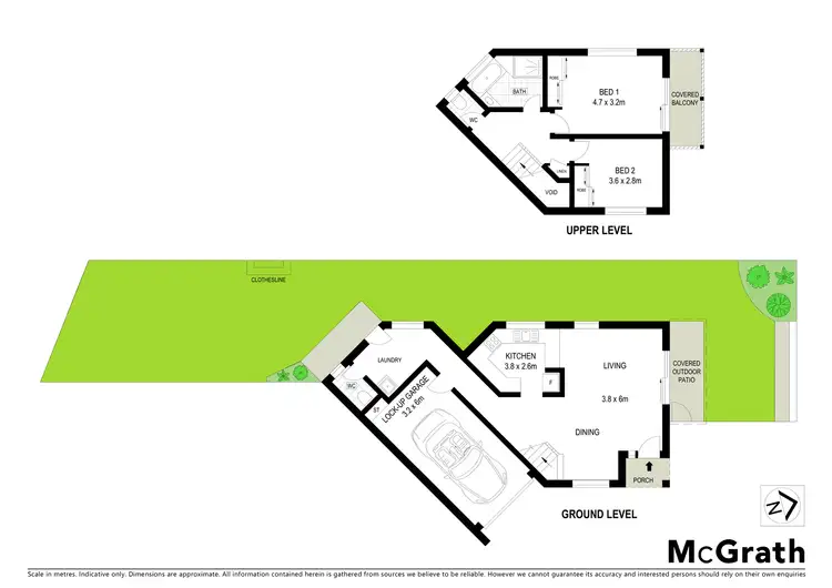 Floorplan of Homely townhouse listing, 4/420 Enoggera Road, Alderley QLD 4051