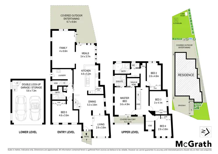 Floorplan of Homely house listing, 24a Stirling Street, Cecil Hills NSW 2171