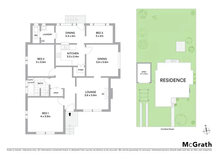 Floorplan of Homely house listing, 23 Combine Street, Coffs Harbour NSW 2450