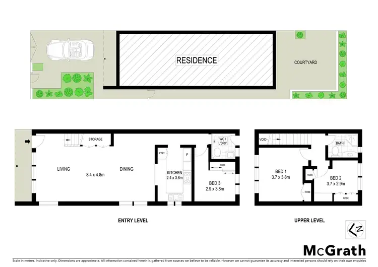 Floorplan of Homely house listing, 99 Atchison Street, Crows Nest NSW 2065