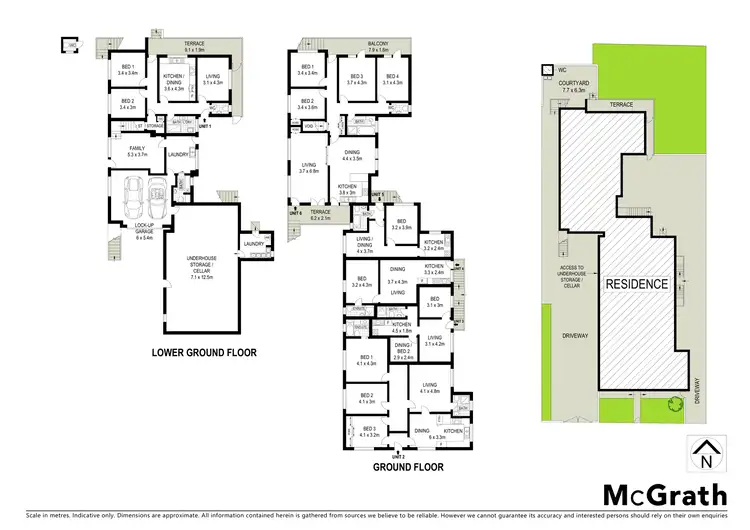 Floorplan of Homely house listing, 32-34 George Street, Marrickville NSW 2204