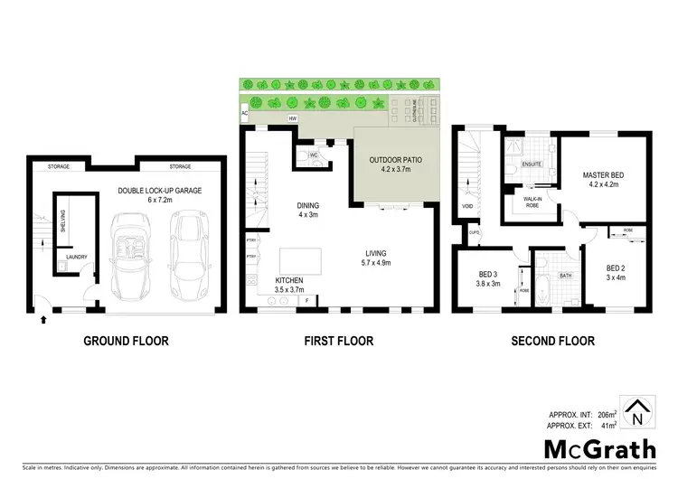 Floorplan of Homely townhouse listing, 2/20 Bundara Street, Morningside QLD 4170