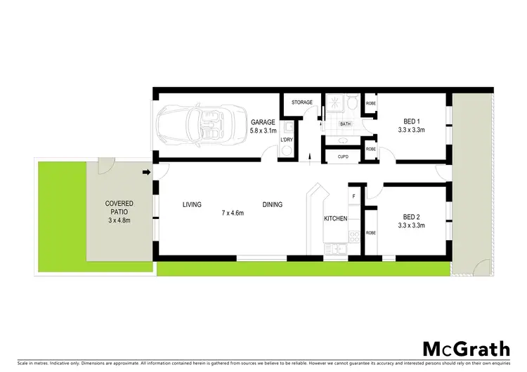 Floorplan of Homely unit listing, 4/2 Grand Parade, Parrearra QLD 4575