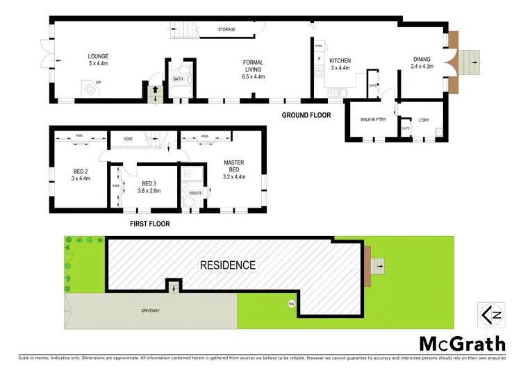 Floorplan of Homely house listing, 299 Rainbow Street, Coogee NSW 2034
